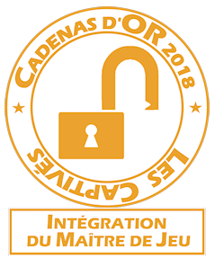 CADENAS DOR maitre de jeu petit