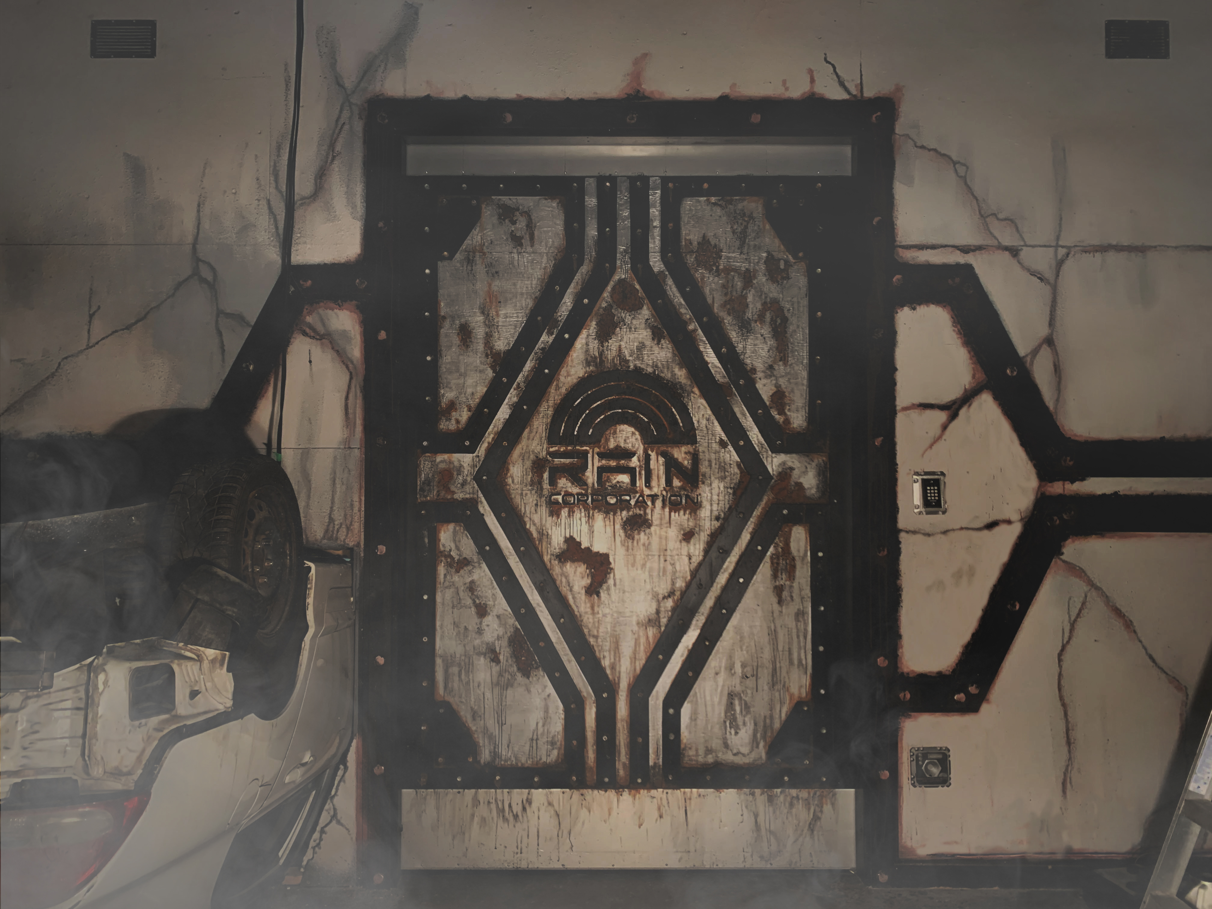 Escaparium Door RainCorp